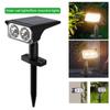 Solar Spot Lights Outdoor, LED Garden Landscape Spotlights Solar Powered IP65 for Gardens Yard Tree Courtyards Balconies