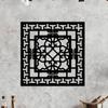 Metal Wall Art Rustproof Iron Sculpture Indoor Outdoor Fence Decor Gift