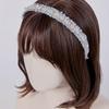 Maia Tweed Pearl Headband P - Brown