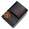 New Tie Men'S Suit Accessories Cufflinks Square Scarf Corsage Tie Premium Suit Gift Box Packaging