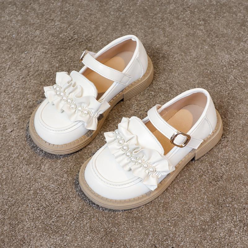 Kinder Performance Schuhe Mädchen Leder Schuhe für Party Hochzeit Mode Kinder Prinzessin Mary Jane Schuhe Süß Alleskönner