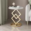 Luxury Metal Coffee Table Living Room Sofa Side Table Balcony Bay Window Tatami Table Bedroom Bedside Table Shelf