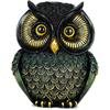 Crafts Resin Owl Statue Vintage Adorable Owl Ornament Handcrafted Owl Sculpture Foyer