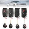2/3/4 Tasten Autoschlüsselgehäuse für Toyota/Avlon/Crown/Corolla/Camry RAV4/Reiz/Yaris/Prado