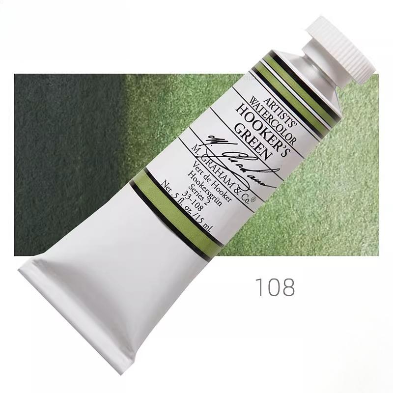 15ml / Tube American Watercolor Pigments Artist's Painting Art Supplies Hand-drawn Illustrations Creative Travel Water Color