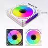 Advanced Cooling 120mm PWM PC Fan with ARGB Lighting, Infinitys Mirror for Desktops and Workstations