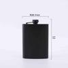 Portable Metal Liquor Flasks - 3 Pack
