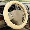 Accessoire de voiture universel, longue, douce, chaude, housse de volant en peluche
