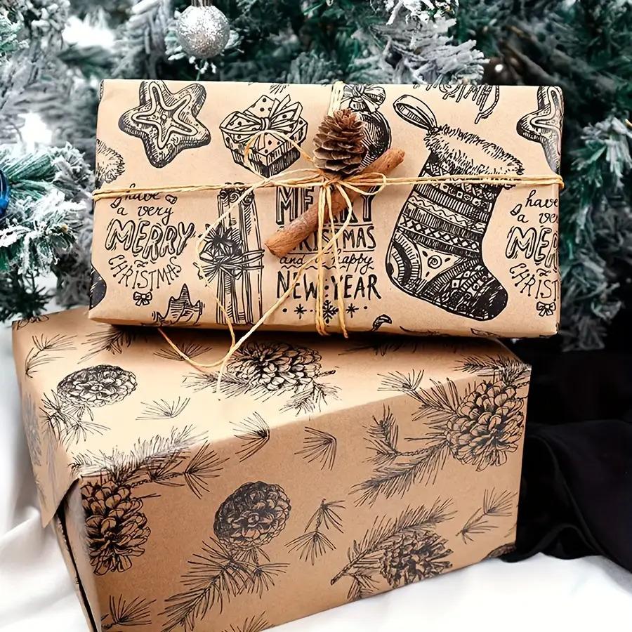Wrapping Paper Roll Christmas Berry Design Paper Christmas Wrapping Paper Decorative For Handmade Crafts Festival Gifts Holiday