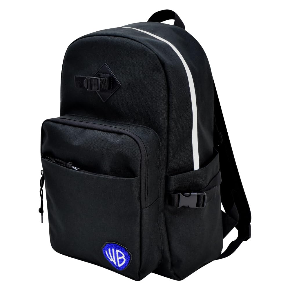 Warner Bros. Backpack Black with WB Logo MWB-047