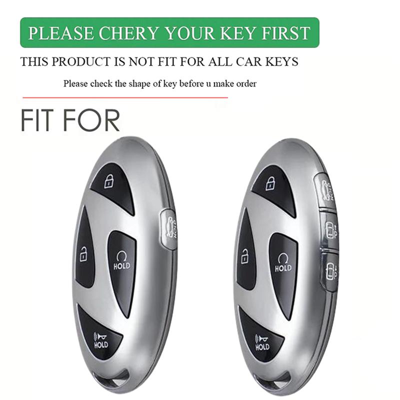 Silicone Car Key Case For Hyundai Kona Ev N-Line Tucson Grandeur Gn7 Ioniq 6 Santa Fe Mx5 Garden Gl Remote Key Protect