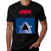 Jaws Tshirt Big And Tall Crew Neck Tee