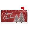 Winter Large Mailbox Cover Oversized Christmas Letter Box Cases Anti-Scratch Decorative Post Box Cover Wraps for Garden Ornament