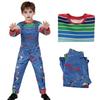 [Moerstar] Child's Play Chucky Cosplay Costume for Halloween, Kids and Adults, Horror Costume, Events, School Festivals, Christmas, Disguise, Hallowee