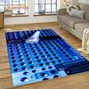 Vinyl Record Music DJ Screen Tape Rug Carpet for Living Room Bedroom Home Decor,Floor Mat Non-slip Decoration for Sofa  Doormat