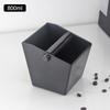 Shock-Absorbent Coffee Knock Box Anti-Slip Espresso Dump Bin For Coffee Grounds With Removable Knock Bar Coffee Grind Waste Bin