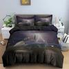 Flugzeug Bettwäsche Set Flugzeug Druck Bettbezug für Jungen Mädchen Schlafzimmer Wohnheim Luxus Mikrofaser Modern Einzel König Bettdeckenbezug