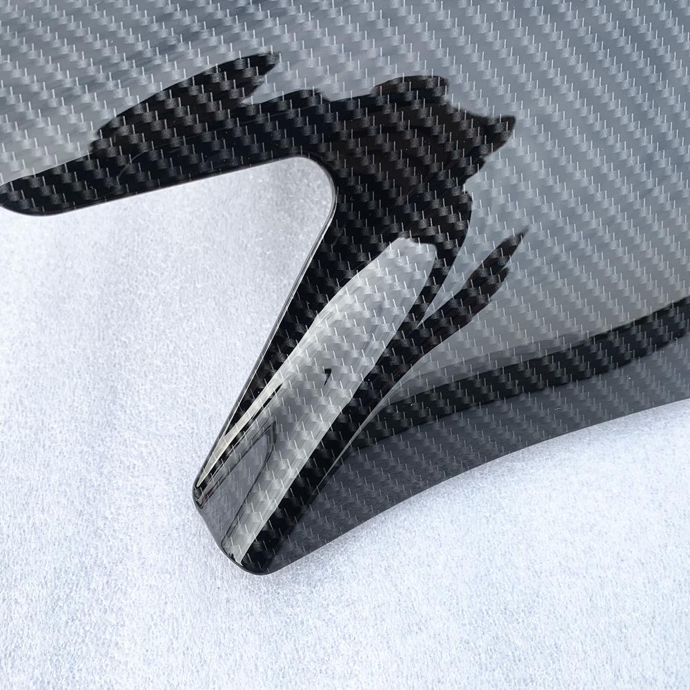Motorcycle Windshield For Kawasaki Z1000 2007 2008 2009 Z 1000 z 1000 Carbon WindScreen Double Bubble NINJA z1000 07 08