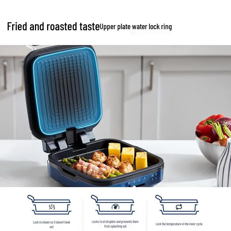 Morphy Richards Multi-functional Electric Grill & Breakfast Maker MR8600 CN Plug (adapter Included)