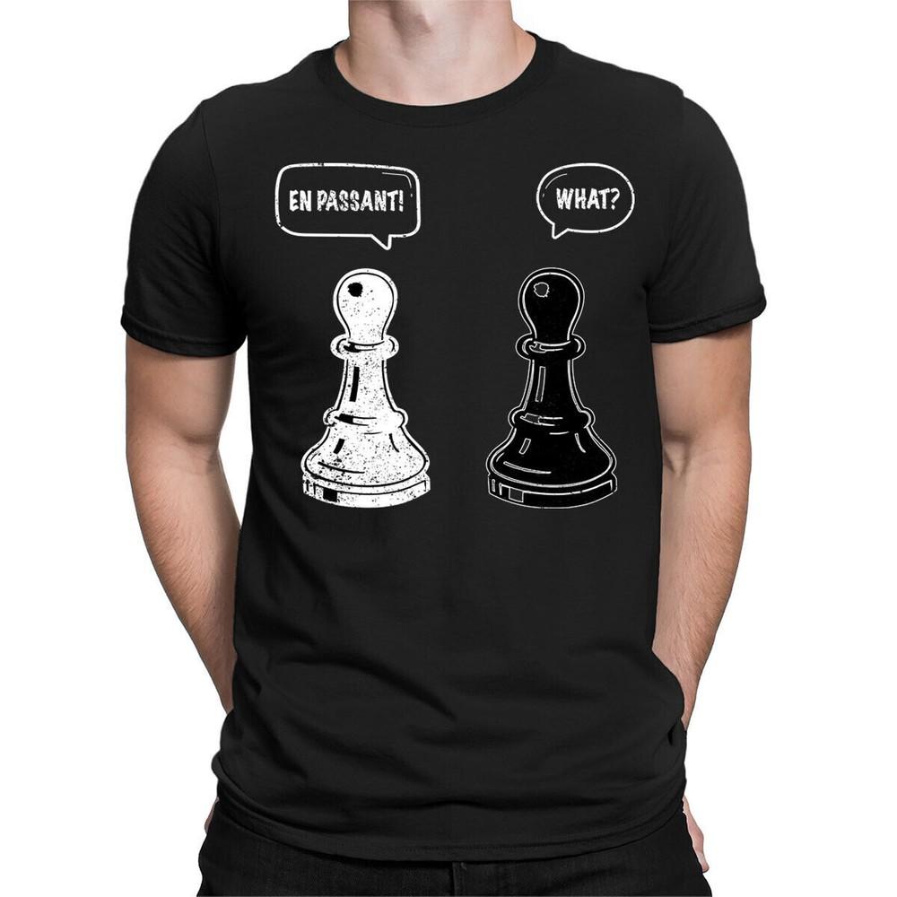 En Passant Pawn Chess Player Pieces Board Game Funny Mens Womens T-Shirts #NED