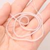 3 Strand Natural Stone Spinel Beads 2mm Small Loose Spacer Beads for Jewelry Making DIY Necklace Bracelet Anklet Earrings Accessories Beading 38 Cm