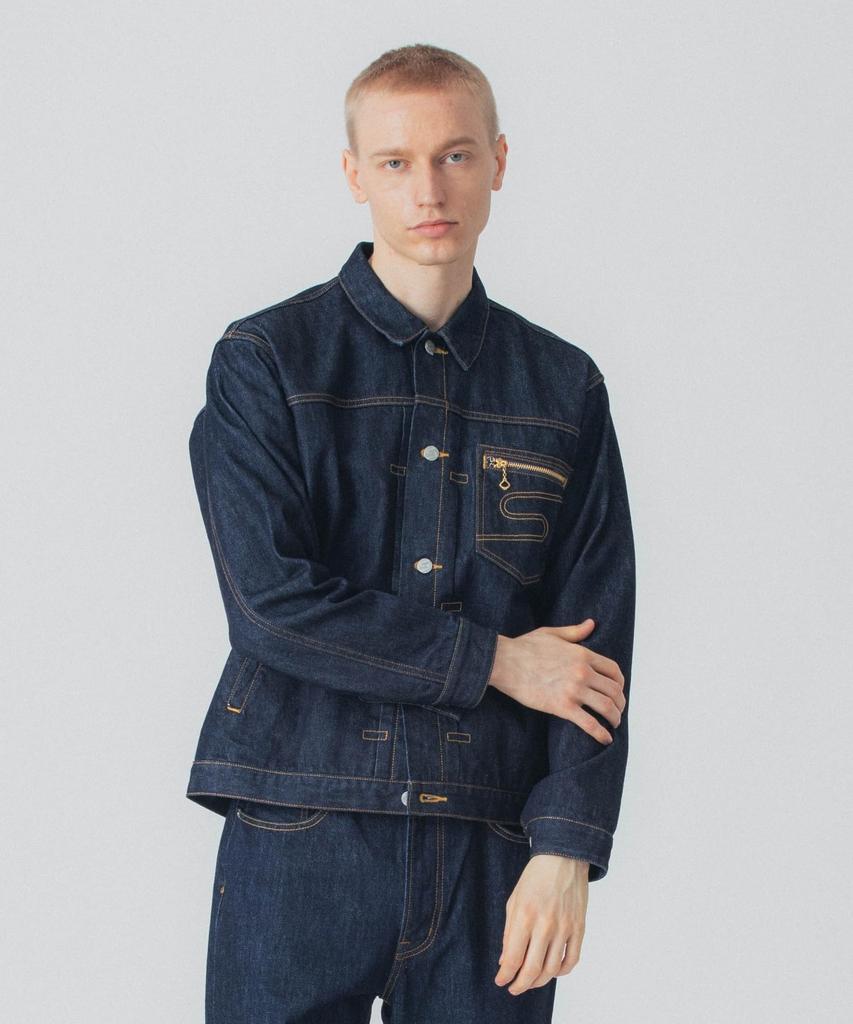 Jacket SATURDAY TRUCKER JACKET INDIGO [Cyrus] Men's