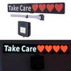 5 Stars Wanted Led Light-Emitting Window Sticker Windshield Sticker Jdm Decorative Car Accessories Light Board Without Battery