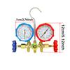 Refrigerant Air Conditioning Tools AC Diagnostic Manifold Gauge Set Hose Hook Kit for Refrigerant Testing R410A R22 R404A R134A