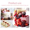 Verstellbarer Kuchenglätter, Fondant-Spachtel, Kuchenkantenglätter, lebensmittelechte Kuchen, Gebäckspatel, Creme-Nivellierungsgerät