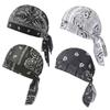 Confezione da 4 Berretti Bandana Rinfrescanti con Fantasia Paisley, Fasce per la Testa Traspiranti Regolabili per Circonferenza Cranica 55-58cm, Uso Esterno