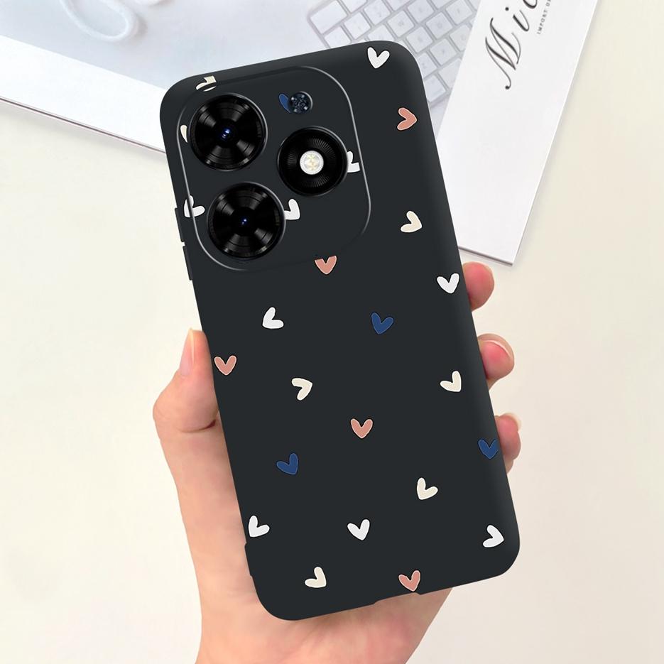 For Tecno Spark Go 2024 Case BG6 New Fashion Candy Painted Cover Soft TPU Phone Case For Tecno Spark Go 2024 Fundas 6.6'' Bumper
