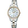 SSVV084 (LUKIA Essential Collection Solar Radio Controlled Metal Band Women's) Round Watch