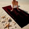 Slayer Blood Dripping Fashion Beach Towel: Ideal for Summer Adventures Soft, absorbent and quick drying suitable for swimming and bathing
