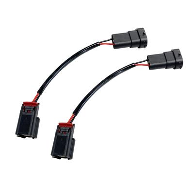 MOTOR POWER H11 til L1B Sokkel Konverteringskabel, Sett med 2, H8/H9/H11/H16 Koblingskonverteringssele, Tåkelys Ledningsnett, Tåkelys Sele, 158-25x2