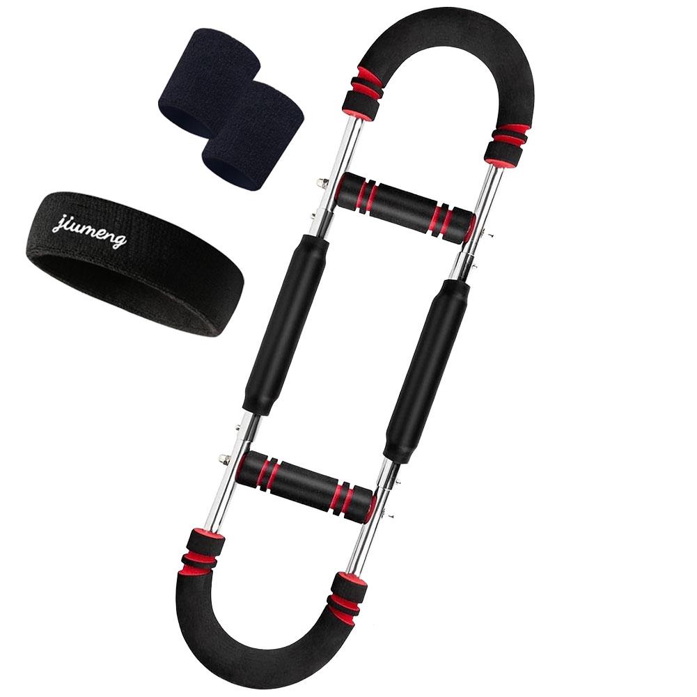 Twister Armtrainer Verstellbarer Armtrainer mit Haarband U-förmiger Power Twist Armtrainer Twister Arm-Übungsgerät Fitness Überall
