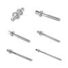 10PCS Drum Set Screws Metal Drum Screw Essential Metal Instrument Replacement Part for Percussion Musical Instruments