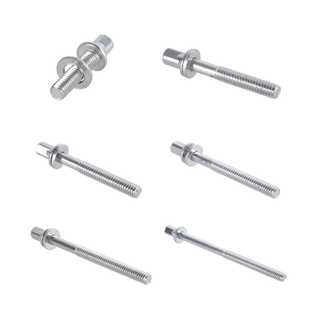 10PCS Drum Set Screws Metal Drum Screw Essential Metal Instrument Replacement Part for Percussion Musical Instruments