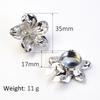 DIY Button Cover Sewing-free Cufflinks Shirt Button Clip New Flower Cufflinks  Special Occasions