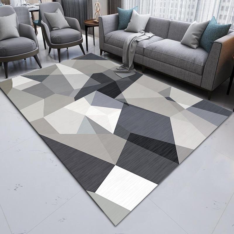 Simple Luxury Style Large Area Carpet Living Room Sofa Bedroom Rug Bedside Blanket Anti Slip Dirt Resistant Blanket Fashionable