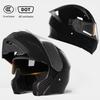 3C Certified Flip-up Motorcycle Helmet for All-Season Use, Unisex, and Universal Fit for Electric Vehicles.