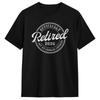 Ruhestand 2026 Rentner 2026 Nicht mehr mein Problem T-Shirts für Herren Rundhals Kurzarm T-Shirts Große Größen Kleidung