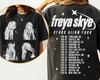Retro Freya Skye Silent Treatment Shirt Stars Align Tour 2026 Festival Tee Disney Channel Zombies 4 Nova Bright