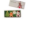 Santa Claus Scented Candle Set – Holiday Fragrance Ornament for Christmas Tree