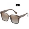 Nouvelles Lunettes de Soleil Polarisées Lunettes de Soleil PC Grande Monture pour Dames Coréennes Lunettes de Soleil de Mode pour Voyage