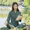 Chinese Kung Fu Tai Chi Clothing Martial Arts Wushu Uniform Cotton Tops+pants Set Tai Chi Yoga Sports Exercise Suit