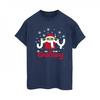 STAR WARS Womens/Ladies The Mandalorian Joy To The Galaxy Cotton Boyfriend T-Shirt
