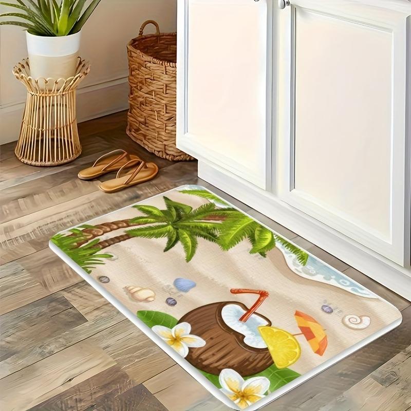 1PC Golf Ball Kitchen Rug Non-Slip Door Mat Pop Design Bathroom Rug Bath Mat Carpet for Home Sink Laundry Decoreeree