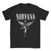 Nirvana Rock Band Cotton T-Shirt For Adult Beach Kurt Cobain Y2K Basic T Shirts Trendy Cool Tees Big Size Casual Tops
