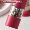 Electric Pepper Grinder Rechargeable Salt And Spice Mill with Adjustable Coarseness One-Hand Operation Kitchen Seasoning Tool