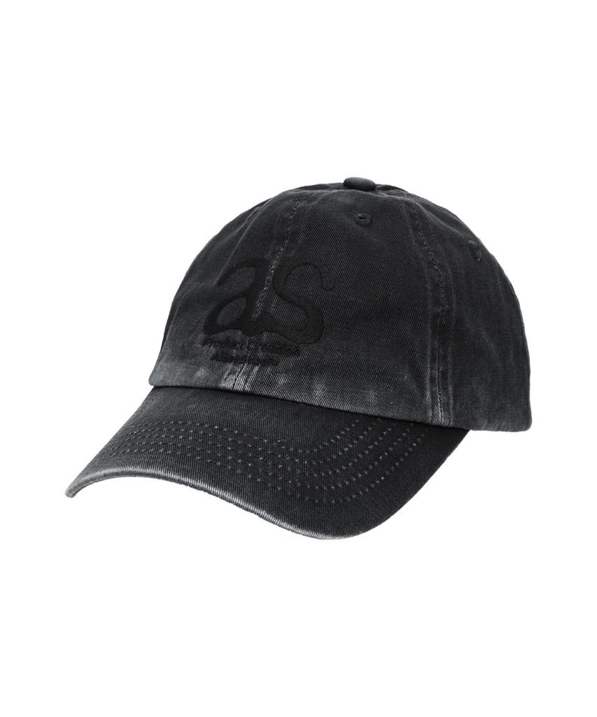 ALTER STUDIO Washed Logo Ball Cap_Charcoal